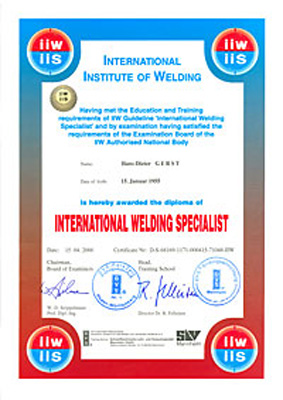 International Welding Specialist
